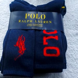 Polo Ralph Lauren  6 Pairs Socks